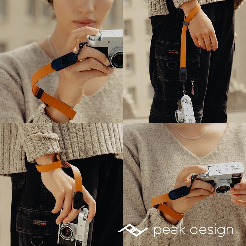 【彈藥庫】PEAK DESIGN Cuff Leather 快裝皮革腕帶(琥珀橙/沈穩黑/復古棕) #AFD0214L-細節圖4