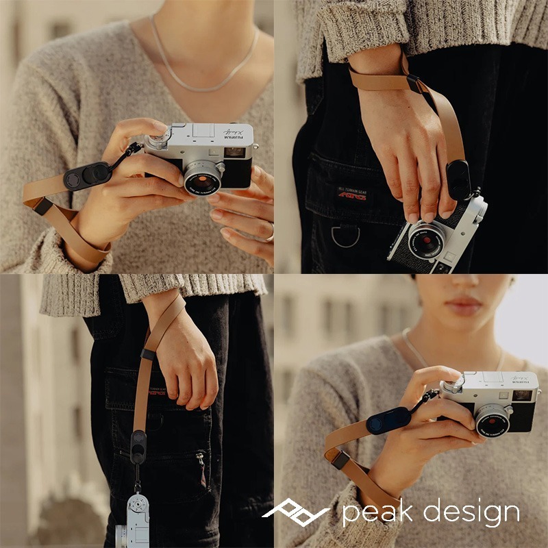 【彈藥庫】PEAK DESIGN Cuff Leather 快裝皮革腕帶(琥珀橙/沈穩黑/復古棕) #AFD0214L-細節圖8