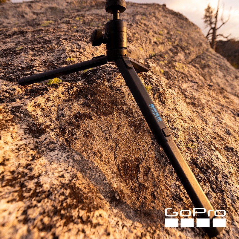 【彈藥庫】GoPro MAX2/HERO 13/LIT 隨身小腳架 + 1/4-20 球型雲台 #ABTTR-001-細節圖7