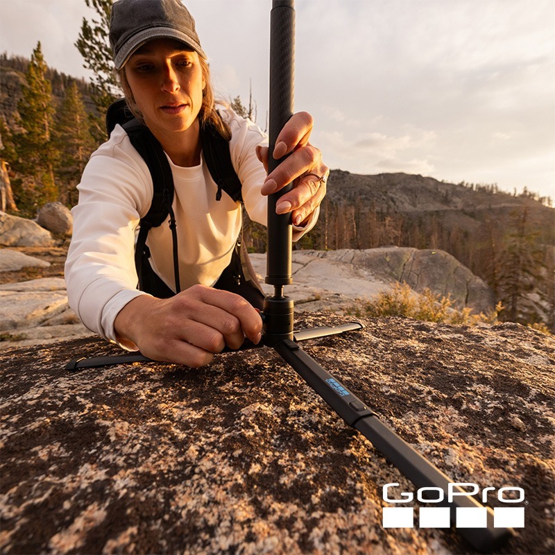 【彈藥庫】GoPro MAX2/HERO 13/LIT 隨身小腳架 + 1/4-20 球型雲台 #ABTTR-001-細節圖8