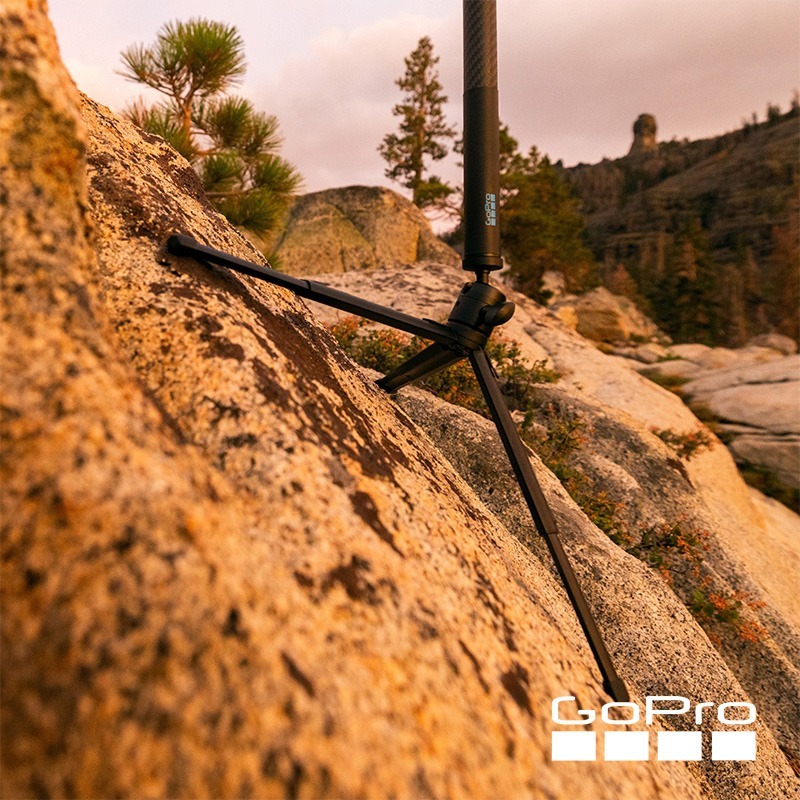 【彈藥庫】GoPro MAX2/HERO 13/LIT 隨身小腳架 + 1/4-20 球型雲台 #ABTTR-001-細節圖11