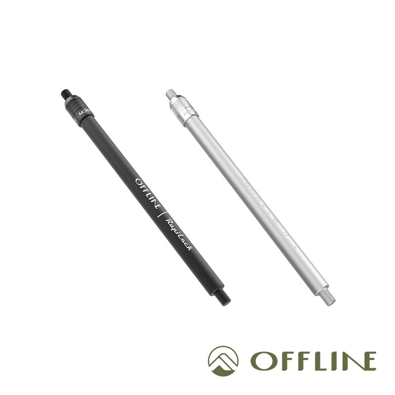 【彈藥庫】OFFLINE x RapiLock 聯名短伸縮桌燈柱(黑/銀) #OFL-OFTEP-RPL-細節圖7