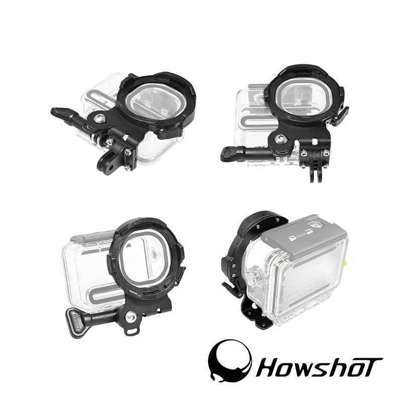 【彈藥庫】Howshot DJI OSMO ACTION 6 潛水殼轉ZD鏡頭座(標準款/翻轉款)#HS-OA6-ZD-細節圖3