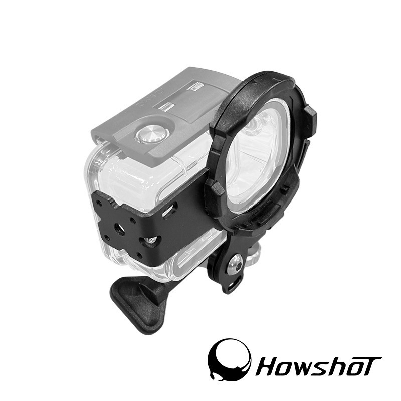 【彈藥庫】Howshot DJI OSMO ACTION 6 潛水殼轉ZD鏡頭座(標準款/翻轉款)#HS-OA6-ZD-細節圖9