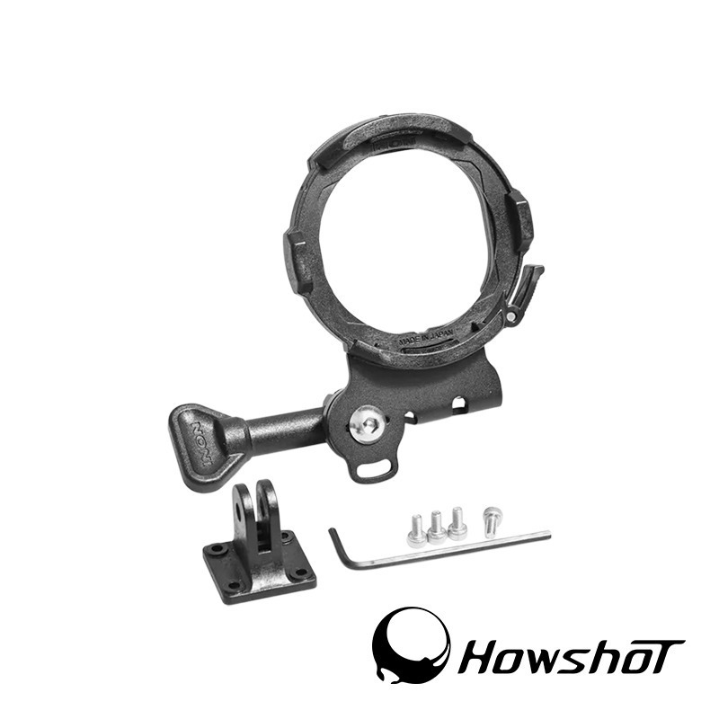 【彈藥庫】Howshot DJI OSMO ACTION 6 潛水殼轉ZD鏡頭座(標準款/翻轉款)#HS-OA6-ZD-規格圖11