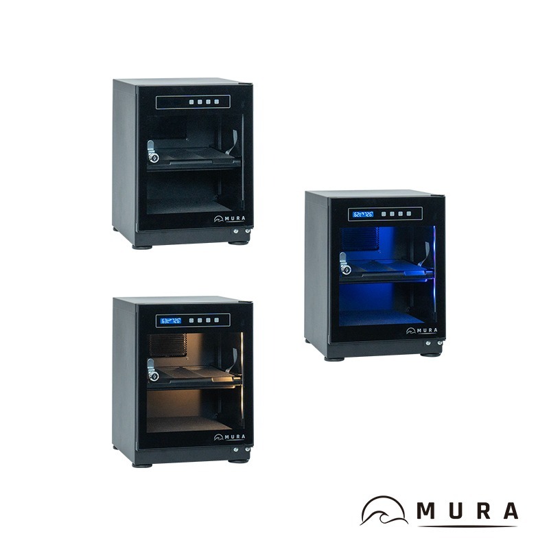 【彈藥庫】MURA 永恆箱 防潮箱-30L(霧雪白/暗夜黑/胡桃木/淺楓木) #MU-30TD-規格圖7