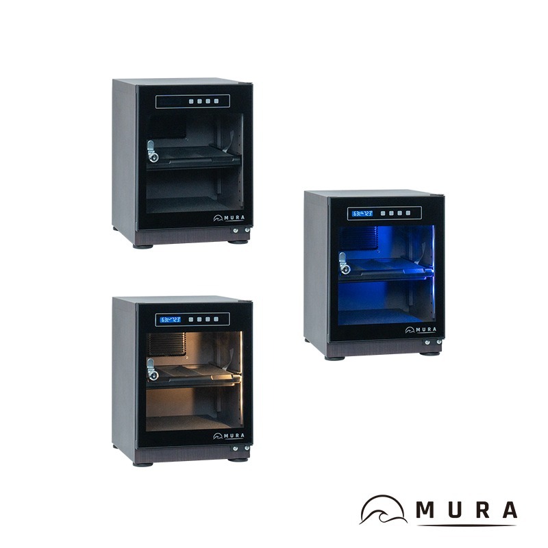 【彈藥庫】MURA 永恆箱 防潮箱-30L(霧雪白/暗夜黑/胡桃木/淺楓木) #MU-30TD-規格圖7