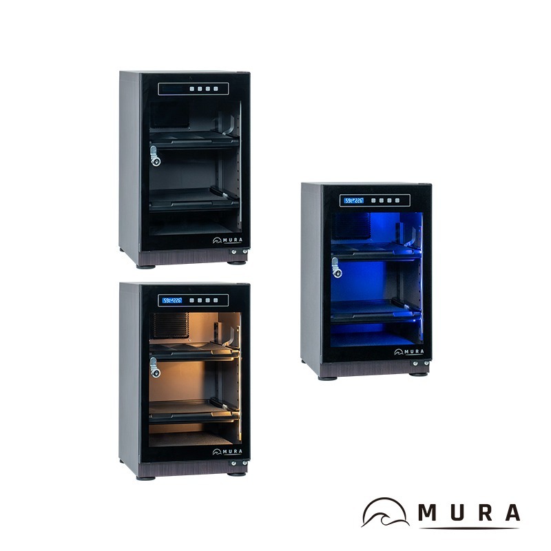 【彈藥庫】MURA 永恆箱 防潮箱-40L(霧雪白/暗夜黑/胡桃木/淺楓木) #MU-40TD-規格圖7