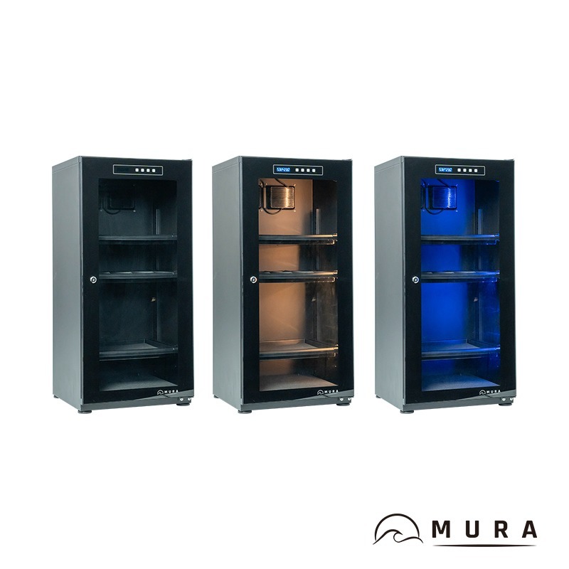 【彈藥庫】MURA 永恆箱 防潮箱-120L(霧雪白/暗夜黑/胡桃木/淺楓木) #MU-120TD-規格圖7