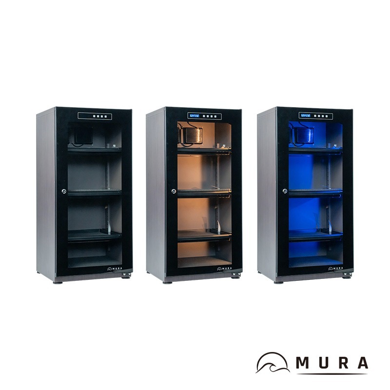 【彈藥庫】MURA 永恆箱 防潮箱-120L(霧雪白/暗夜黑/胡桃木/淺楓木) #MU-120TD-規格圖7