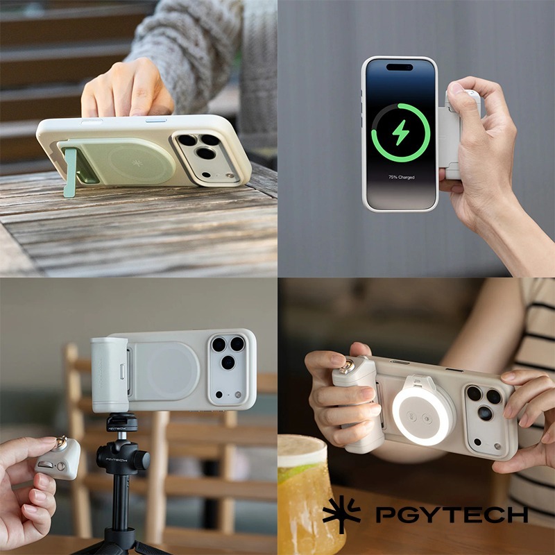 【彈藥庫】PGYTECH MagCam2手機攝影手柄(經典黑/薄霧灰/薄荷綠) #P-PG-08-細節圖7