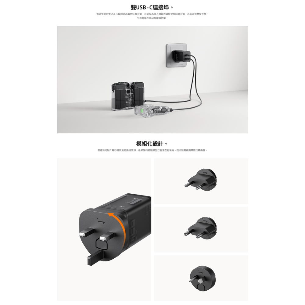 【彈藥庫】Antigravity A1 65W GAN充電器-細節圖3