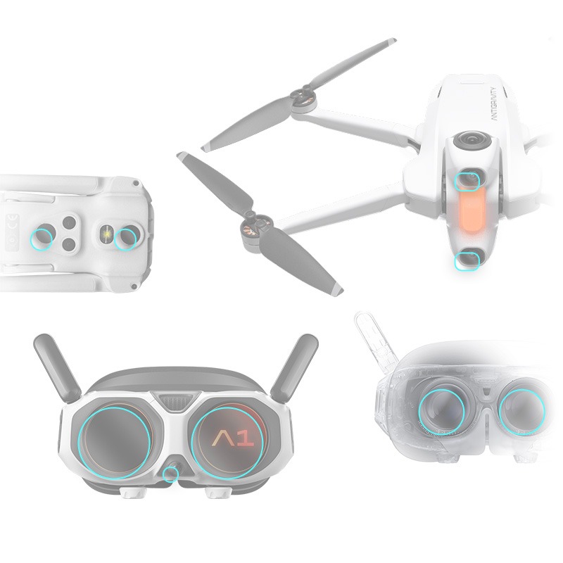 【彈藥庫】Insta360 Antigravity A1 全景飛行機+飛行眼鏡保護貼組 #DFD-P012-L01-細節圖9