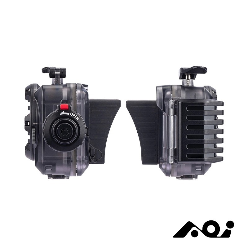 【彈藥庫】AOI 運動型相機防水殼(含內套任選一)(黑/白) #UH-ACT-細節圖3