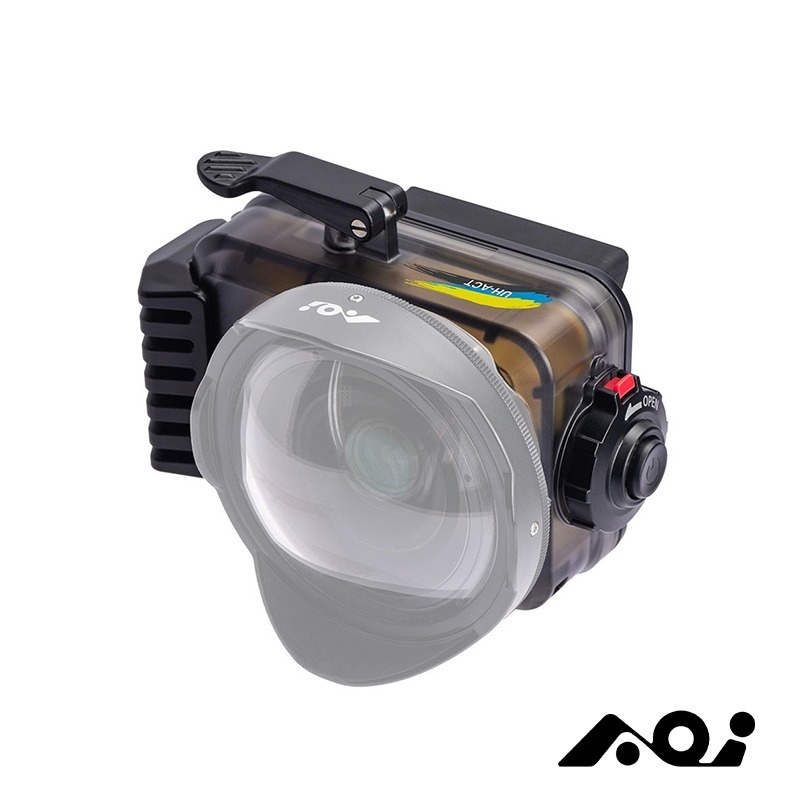 【彈藥庫】AOI 運動型相機防水殼(含內套任選一)(黑/白) #UH-ACT-細節圖5