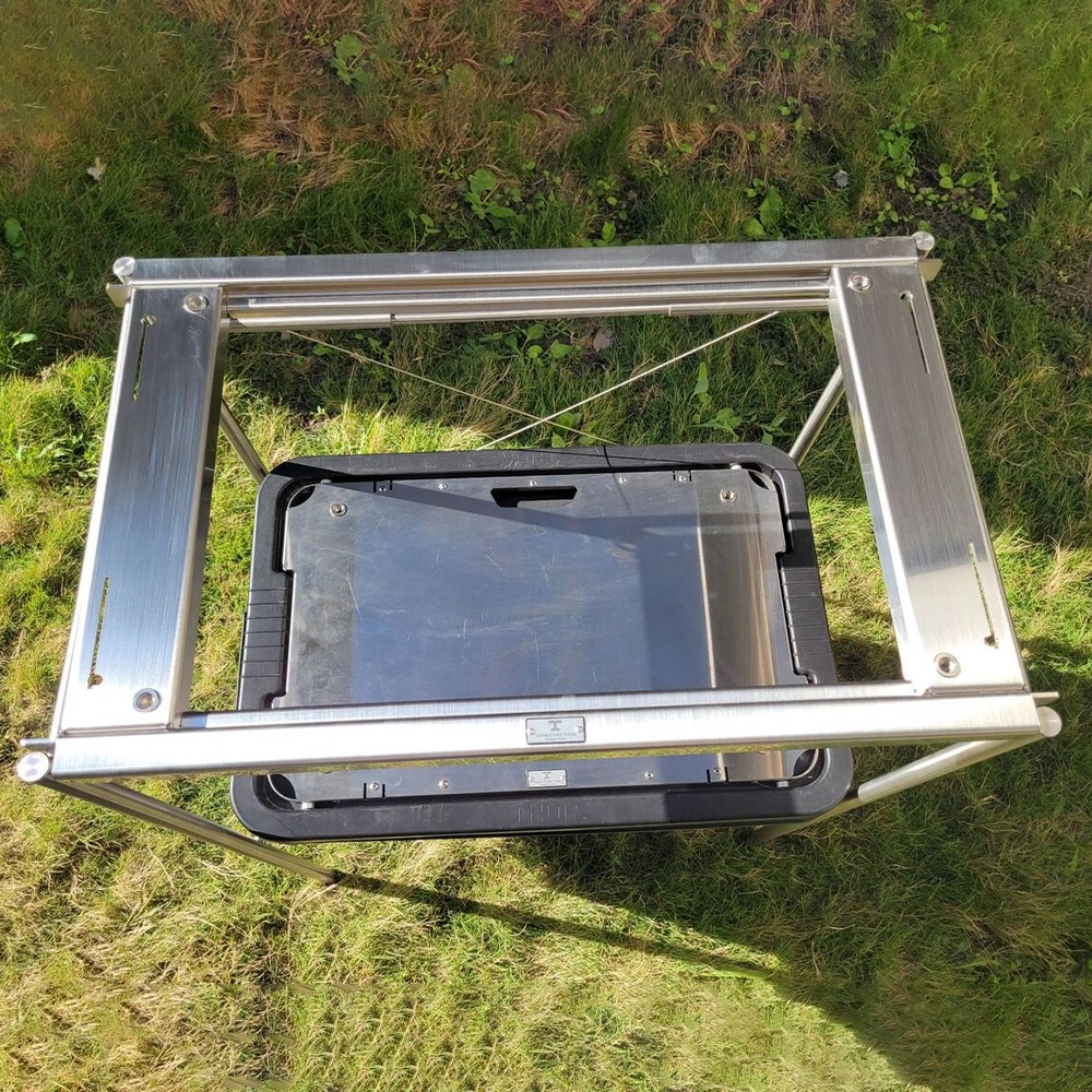 【彈藥庫】地域仕事 可調式桌框(適用擴展置物架、IKEA毛巾架) #TAS-002-細節圖8