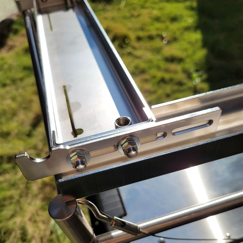 【彈藥庫】地域仕事 可調式桌框(適用擴展置物架、IKEA毛巾架) #TAS-002-細節圖10