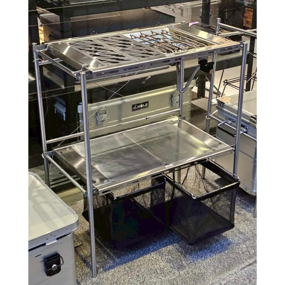 【彈藥庫】地域仕事 X ANGLE 擴展置物架組+可調式桌框 套組 #TAS-SET001-細節圖7