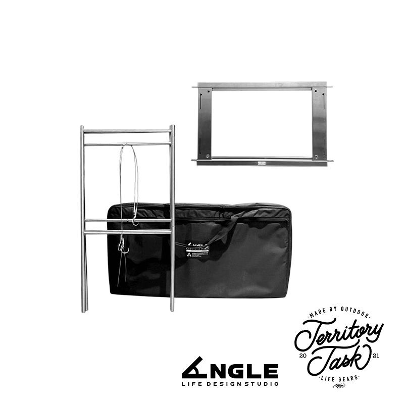 [組合優惠]擴展置物架組+可調式桌框 套組(TAS-SET001)