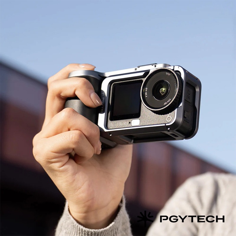【彈藥庫】PGYTECH DJI OSMO ACTION 6 兔籠 (單兔籠/街拍手柄套裝) #P-62C-細節圖5
