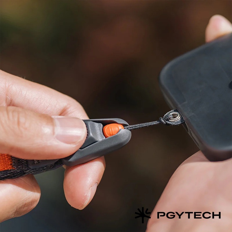 【彈藥庫】PGYTECH LinkGo手機攝影背帶-編繩-單扣(星焰黑/海沫藍/薄荷綠/極光紫)-細節圖5