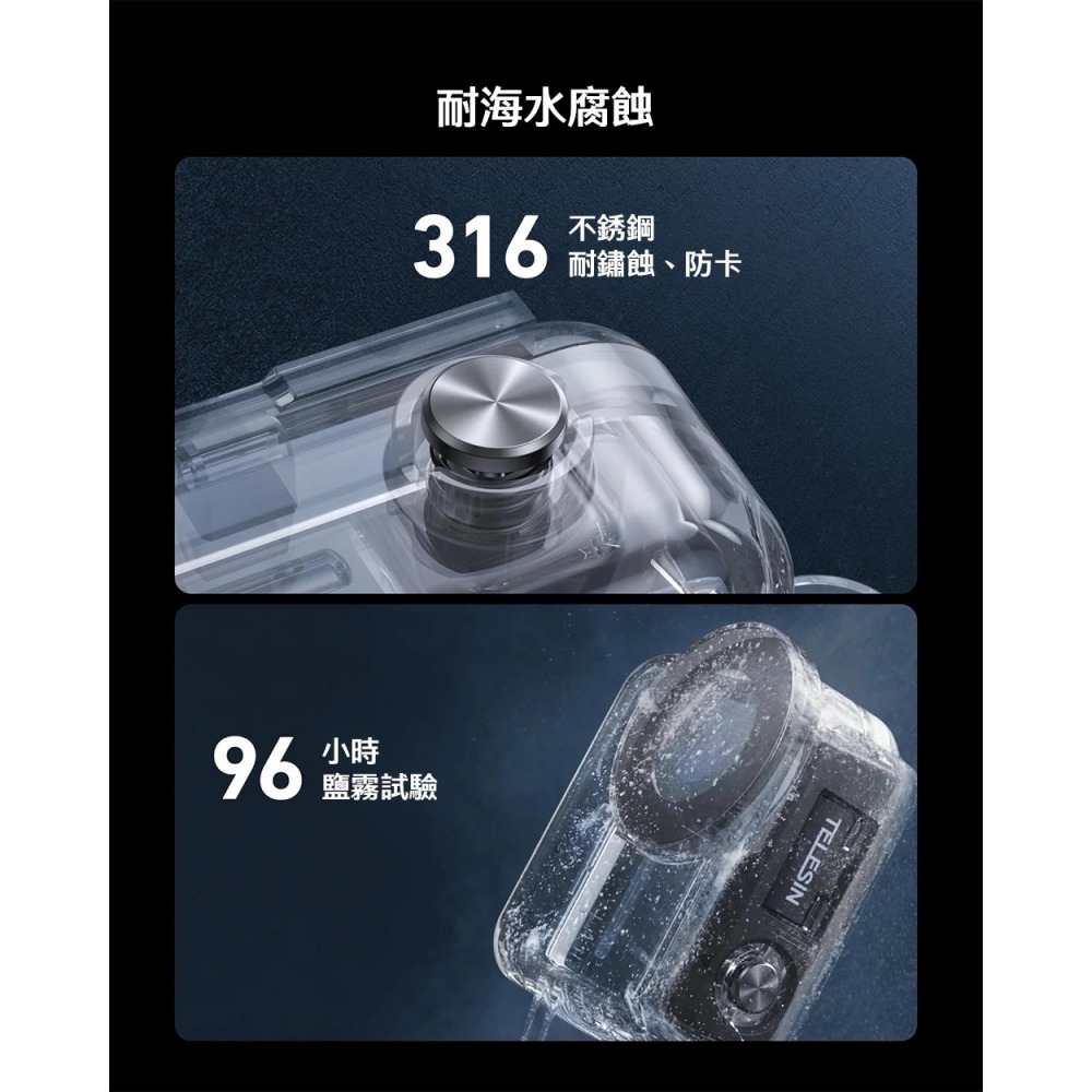 【彈藥庫】TELESIN DJI OSMO NANO 防水殼 #S4-WTP-13-TDJ-細節圖3