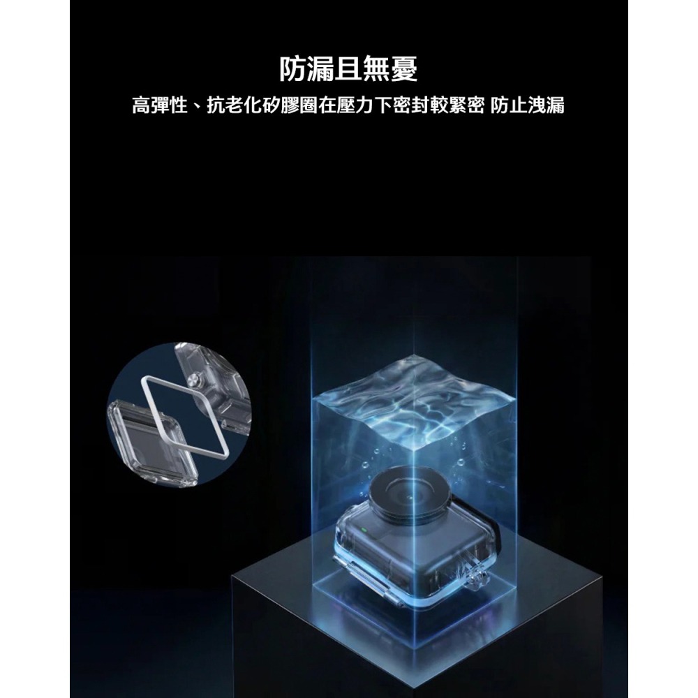 【彈藥庫】TELESIN DJI OSMO NANO 防水殼 #S4-WTP-13-TDJ-細節圖8