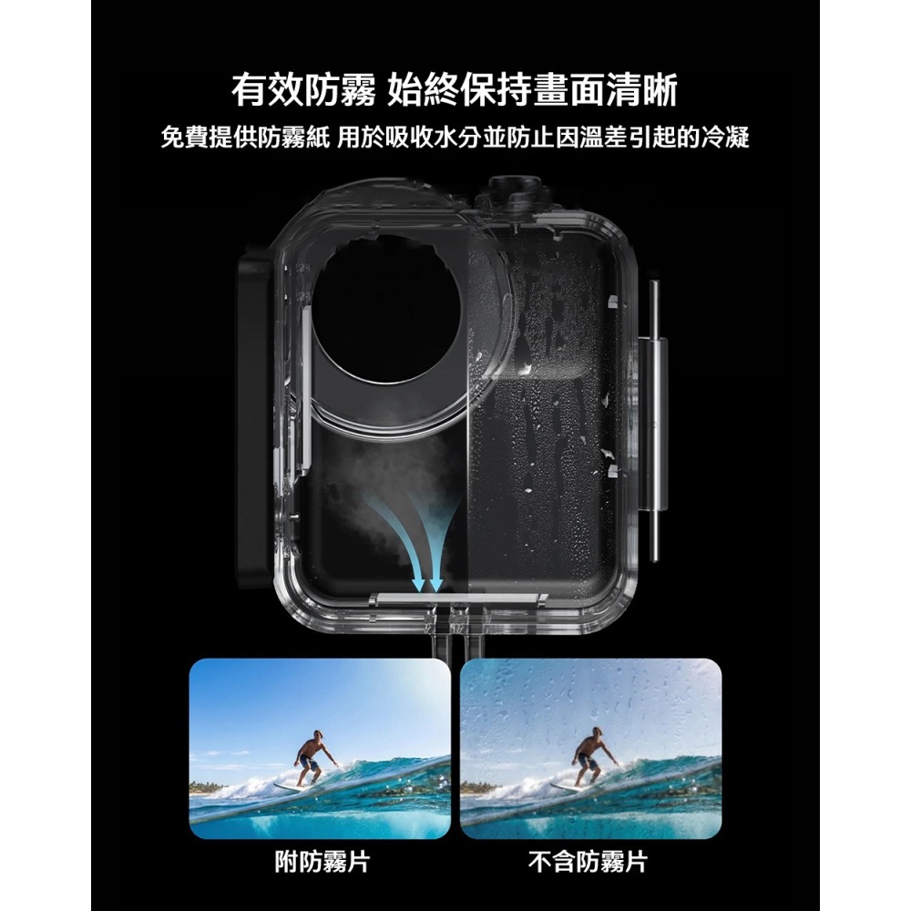 【彈藥庫】TELESIN DJI OSMO NANO 防水殼 #S4-WTP-13-TDJ-細節圖10