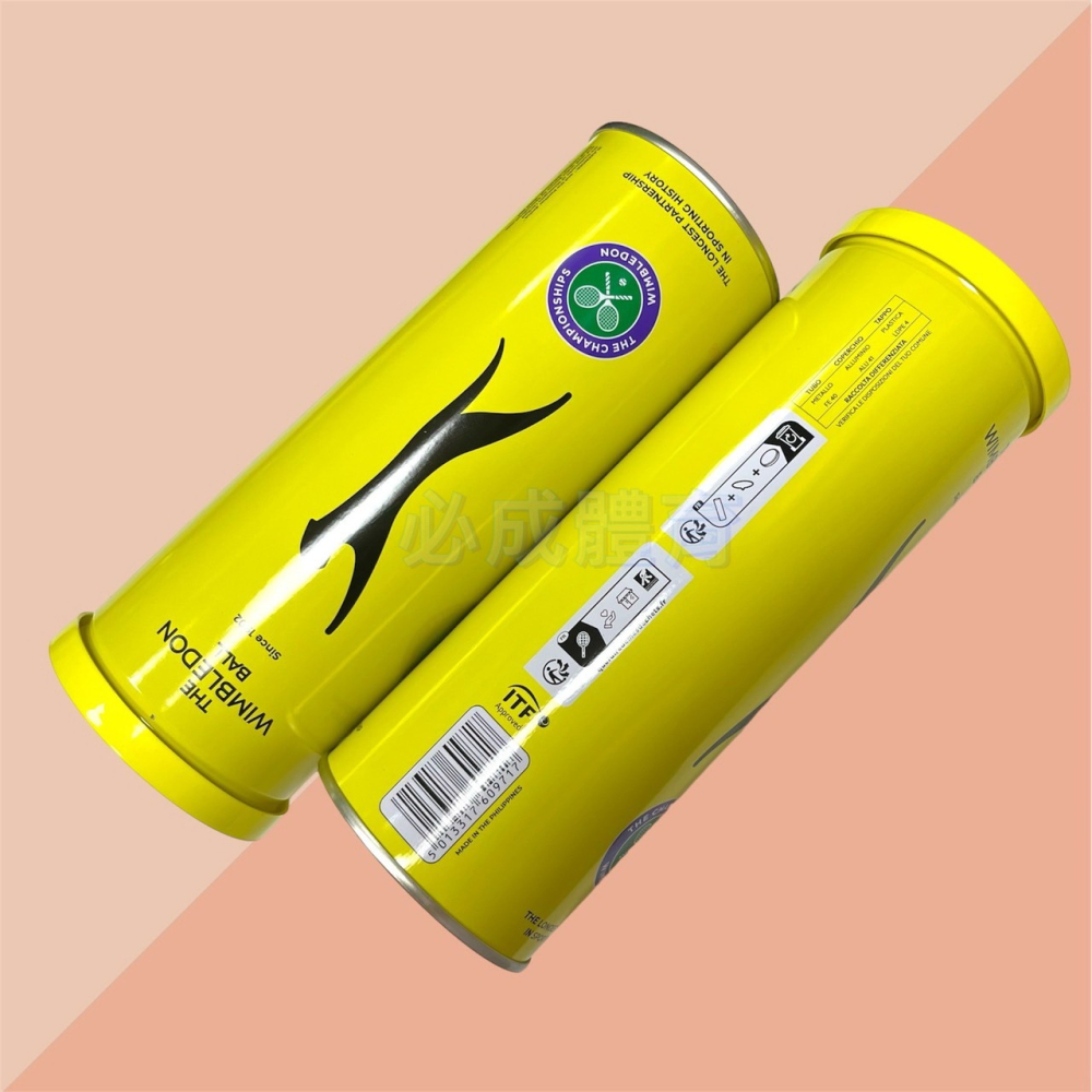 【必成體育】2024新款 Slazenger 網球 比賽級網球 比賽網球 專業網球 一筒3入 硬網球 溫布頓 比賽球-細節圖2