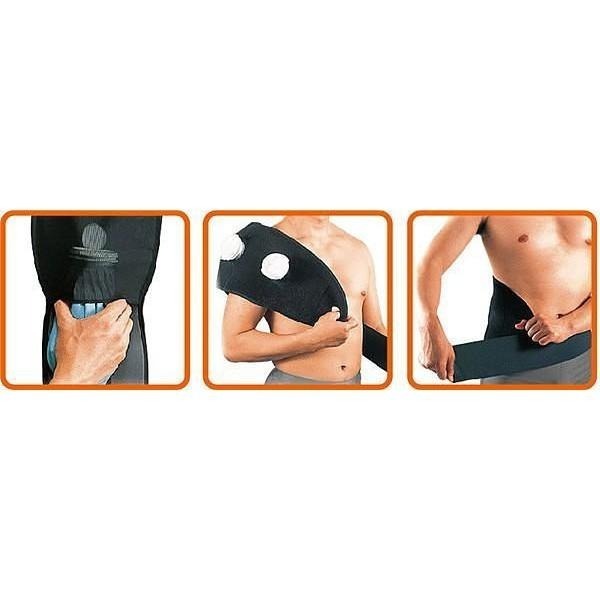 【必成體育】 BRETT 熱敷固定帶 冰敷固定帶 ITP-03 不含水袋 肩部 背部 熱敷冰敷兩用固定帶 關節固定帶-細節圖2