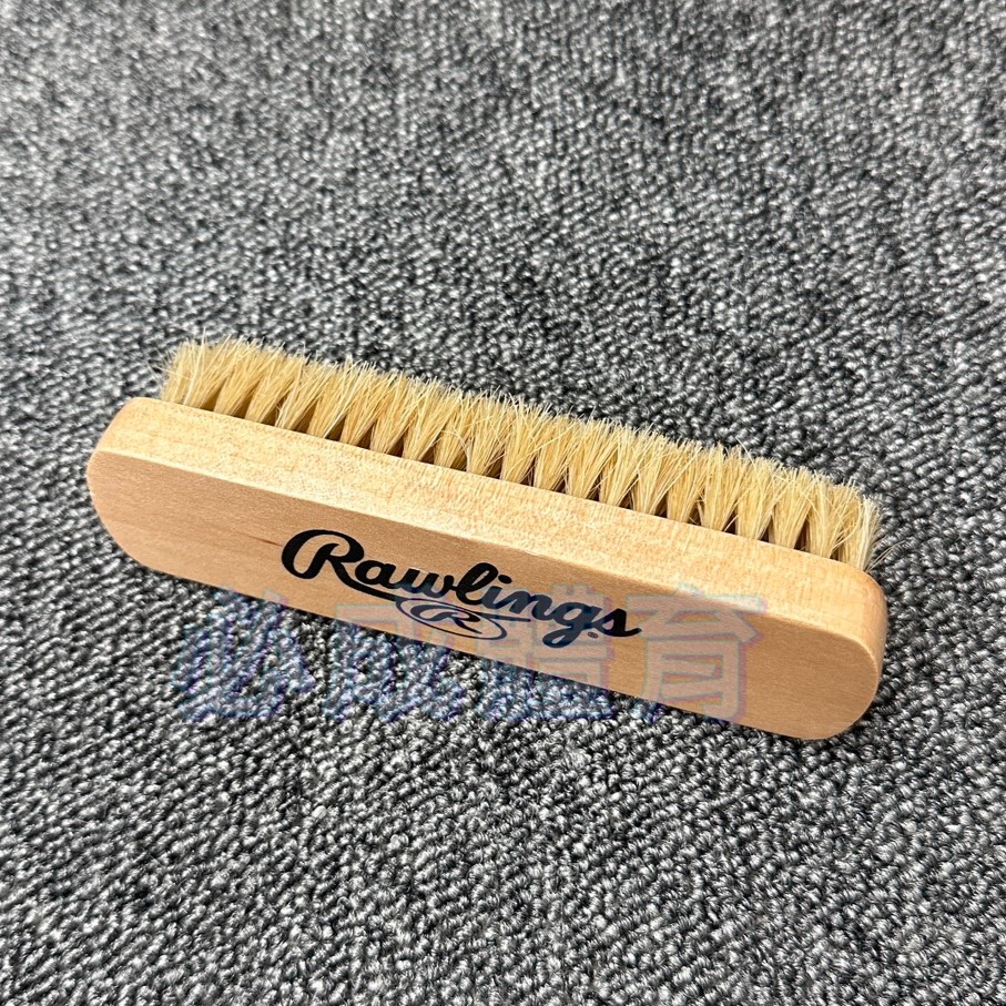 (現貨) Rawlings 手套清潔刷 皮革清潔刷 EAOL14S05 手套拋光刷 手套清潔污垢 馬毛 手套刷-細節圖5
