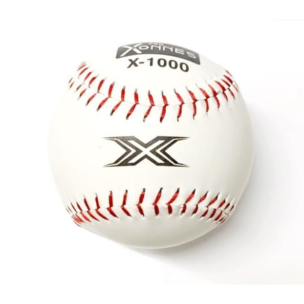 【必成體育】壘球 硬式壘球 防水硬式壘球 X-1000 單顆 壘球 硬式壘球 PU壘球-細節圖2