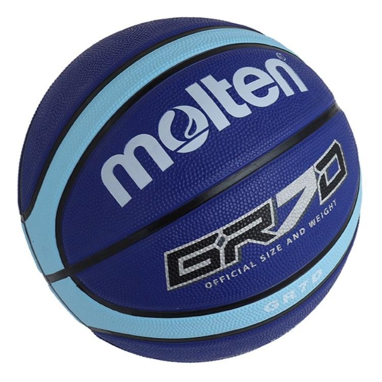 【必成體育】MOLTEN 超耐磨深溝橡膠籃球 7號籃球 GR7D 12片貼深溝籃球 室外籃球 練習教學籃球 配合核銷-細節圖2