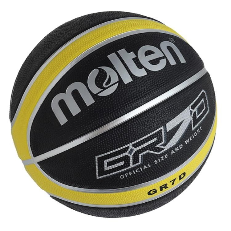【必成體育】MOLTEN 超耐磨深溝橡膠籃球 7號籃球 GR7D 12片貼深溝籃球 室外籃球 練習教學籃球 配合核銷-細節圖3