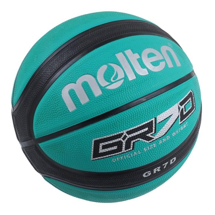 【必成體育】MOLTEN 超耐磨深溝橡膠籃球 7號籃球 GR7D 12片貼深溝籃球 室外籃球 練習教學籃球 配合核銷-細節圖4