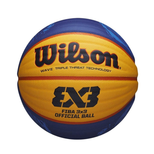 【必成體育】WILSON 籃球 FIBA 3x3 籃球 合成皮籃球 國際比賽籃球 室內籃球 WTB0533XB