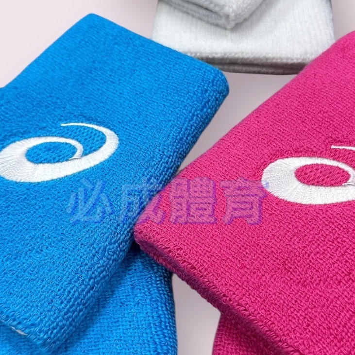 【必成體育】ASICS 護腕 亞瑟士 5吋 長護腕 3033B933 一雙售 吸汗護腕 毛巾護腕 止汗護腕 擦汗-細節圖4