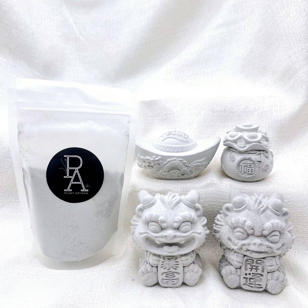 【Plant Artisan-植匠文創】DIY手作高品質擴香石專用石膏粉 500g/袋共5色 DIY擴香石 石膏粉-規格圖4