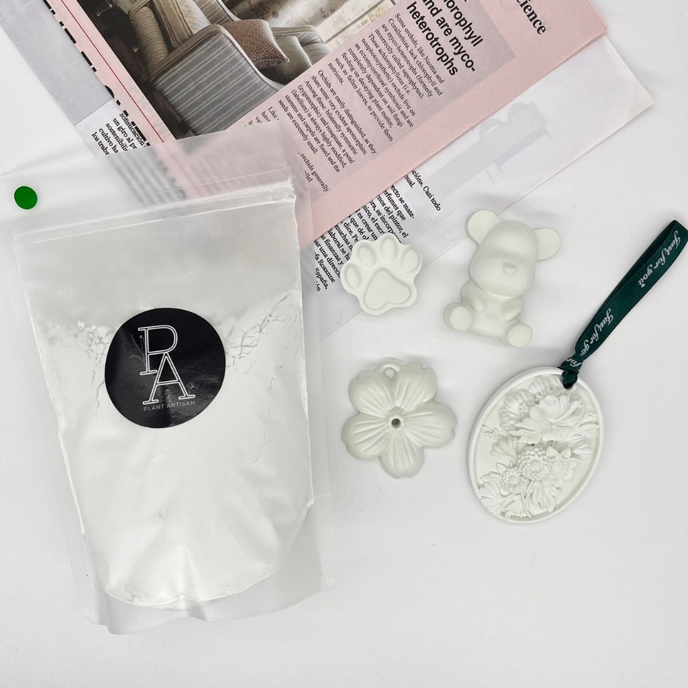 【Plant Artisan-植匠文創】DIY手作高品質擴香石專用石膏粉 500g/袋共5色 DIY擴香石 石膏粉-規格圖4