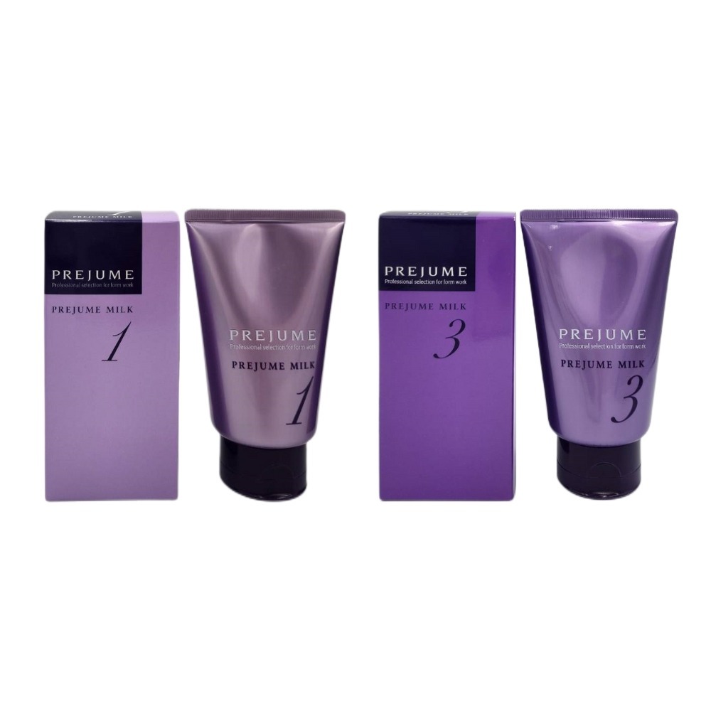 【Q Life】(現貨) 哥德式 Milbon 水髮膜 造型 PREJUME 造型乳 手繞捲 MILK1 MILK3-細節圖2
