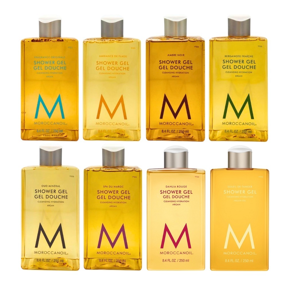 【Q Life】(現貨) Moroccanoil 摩洛哥優油 沐浴膠 沐浴乳 梔子花 黑琥珀 佛手柑 煙燻雪松 廣藿醋栗-細節圖2