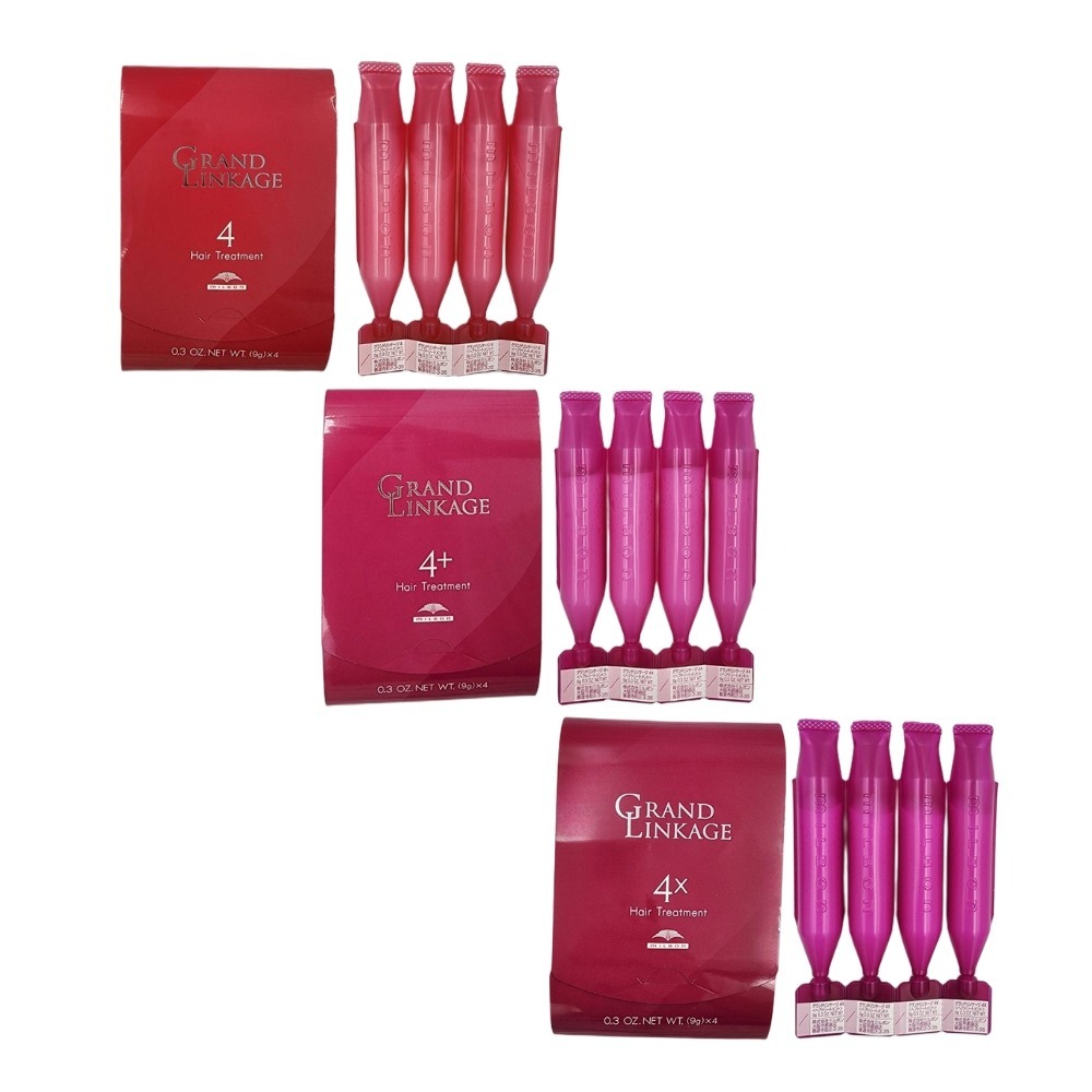 【Q Life】(現貨) Milbon 哥德式 新柔漾 髮膜 4劑 GrandLinkage DEESSE＇S 保濕-細節圖2