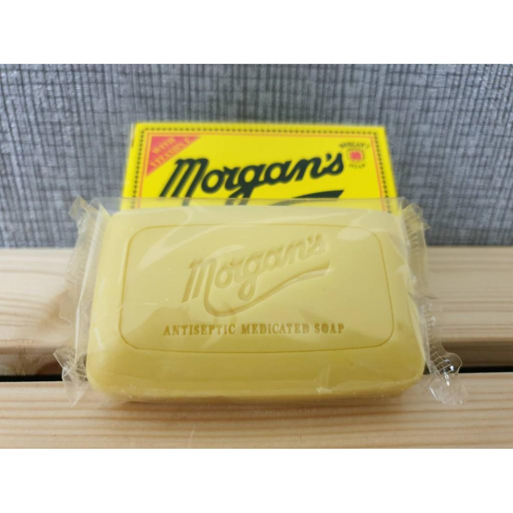 ├美髮專業小舖┤ (現貨) 英國 Morgan＇s 抗菌清潔皂 99.9 Antibacterial Soap 80g-細節圖2
