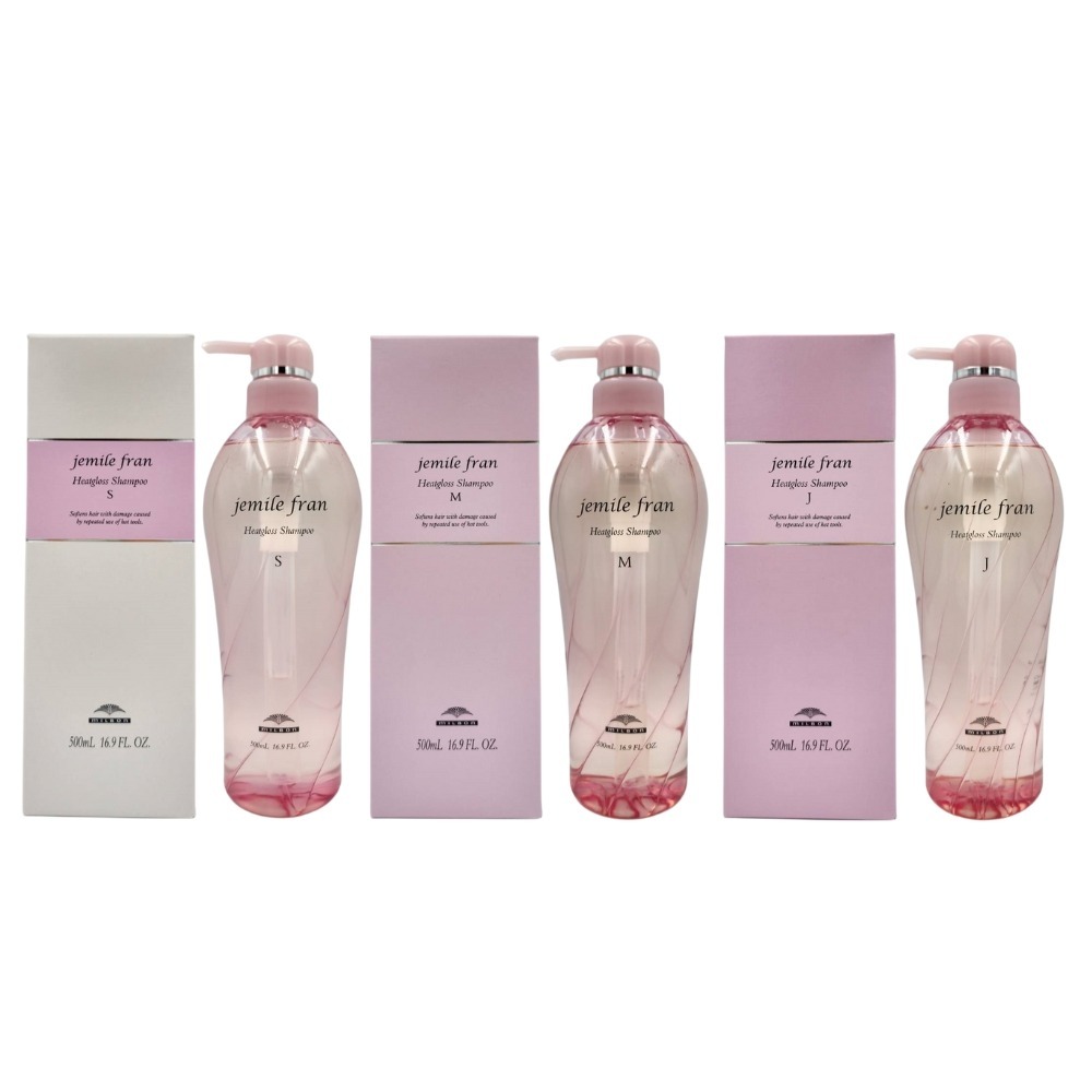 【Q Life】(現貨) 哥德式 Milbon 熱光感 洗髮精 護髮素 JemileFran 保濕 柔順 光澤 潤髮-細節圖2