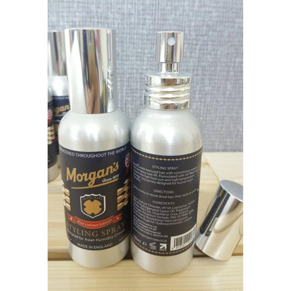├美髮專業小舖┤ (現貨) Morgan＇s 摩根斯 蓬鬆噴霧 100ml 高度支撐-細節圖2
