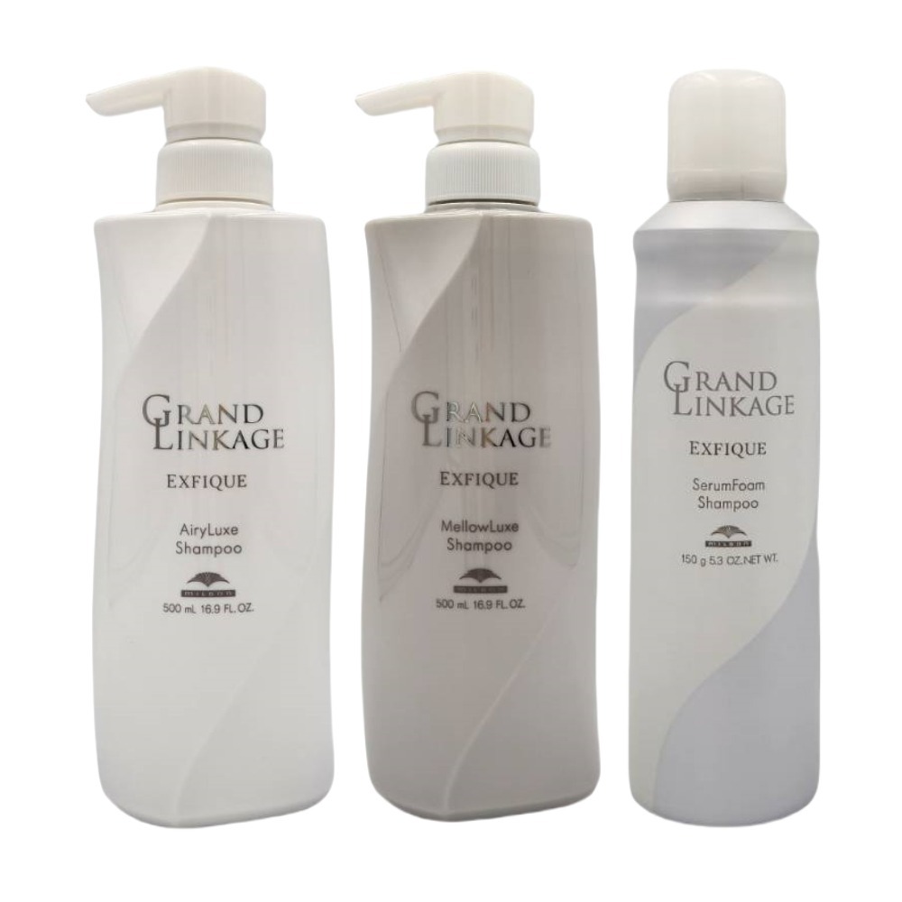 【Q Life】 (現貨) 哥德式 Milbon 恆羽 洗髮精 護髮素 泡沫晶露 GRAND LINKAGE 保濕 護色-細節圖2