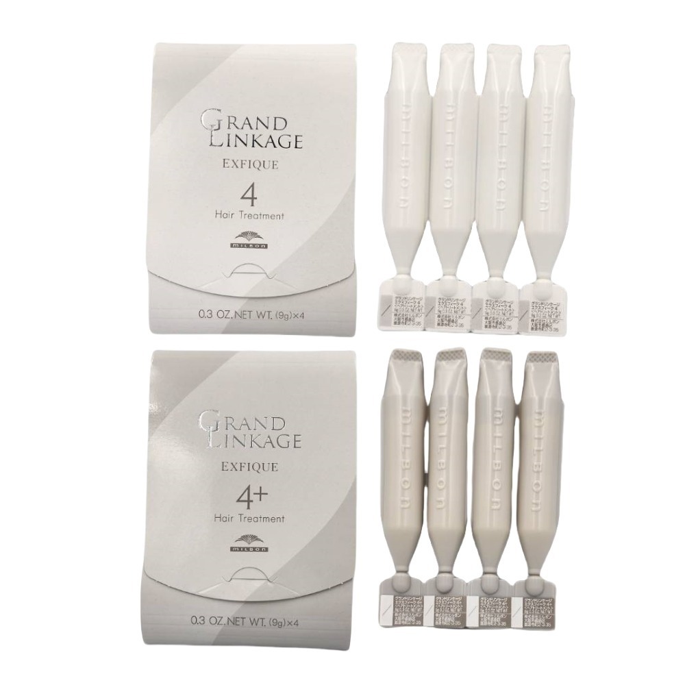 【Q Life】(現貨) 哥德式 Milbon 恆羽 髮膜 Grand Linkage 護髮 護色 保濕 結構式 4劑-細節圖2