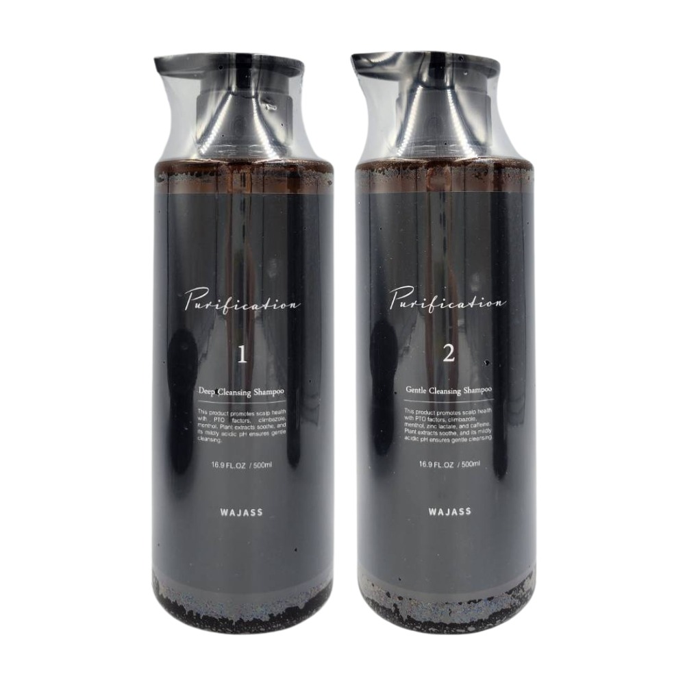 【Q Life】 (現貨) Wajass 威傑士 深層淨化 溫和淨化 洗髮露 洗髮精 PF1 PF2 正品公司貨-細節圖2