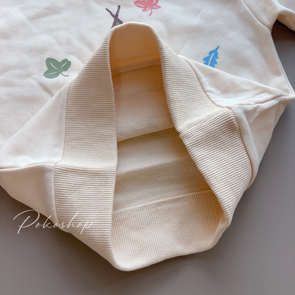 ᴘᴏᴋᴏꜱʜᴏᴘ ⚘ 現貨速發 ▸秋日帳篷小旅人大學Tee 韓系上衣 保暖 露營-細節圖5