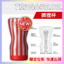 【TENGA】自慰杯 飛機杯 Deep Throat Cup 深喉嚨飛機杯 男用自慰套 口交真空杯-規格圖2